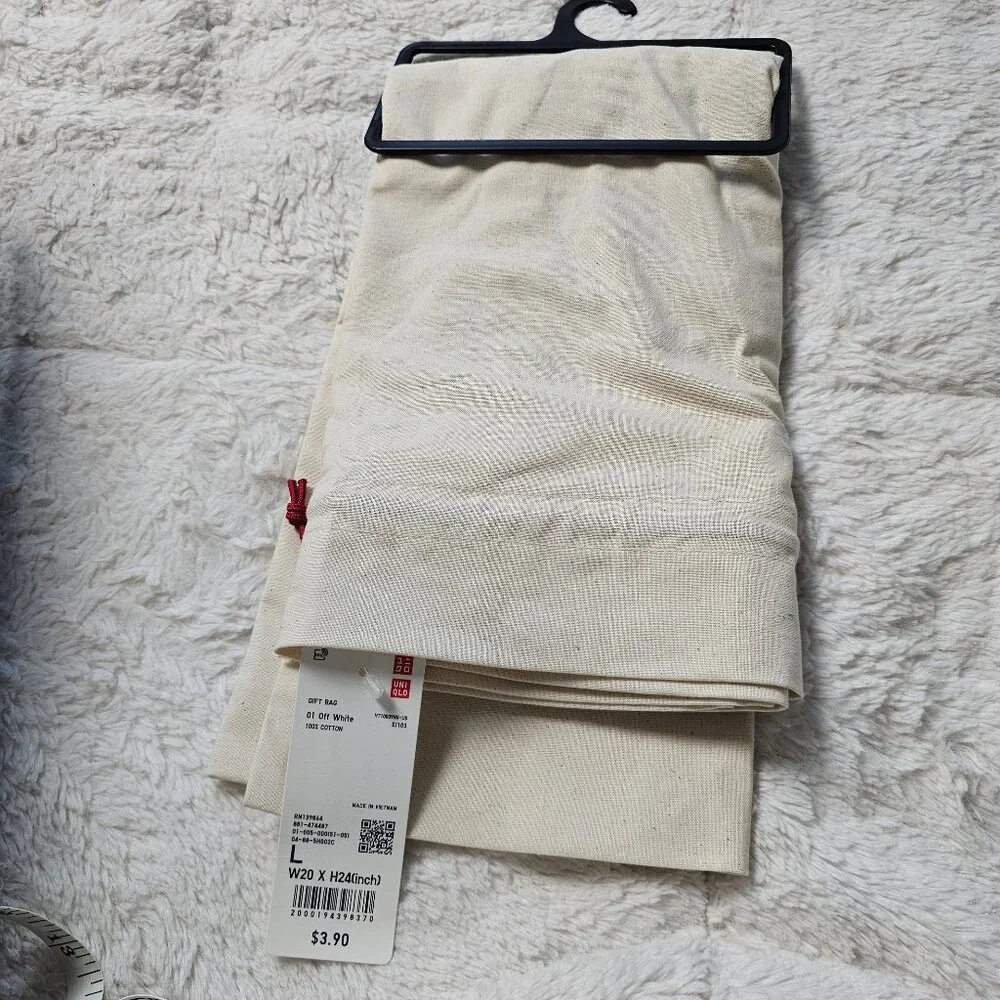 Uniqlo Large Cotton Gift Bag 20